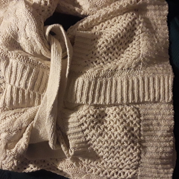 Spell Taletha Cable Cardigan Sweater M/L BNWT FSOT - Picture 5 of 13